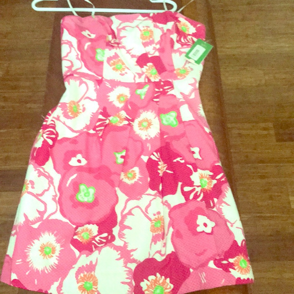 NWT Lilly Pulitzer Strapless Dress